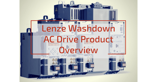Overview of Lenze Washdown AC Drive 
